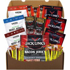 Snack Box Pros Big Beef Jerky Box Assorted - 1.97 lb - 27 / Carton