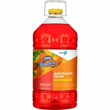 Clorox Fraganzia Multi-Purpose Cleaner For Multipurpose, Multi Surface - Liquid - 175 fl oz (5.5 quart) - Citrus Blossom Scent - pH Neutral, Bleach-free, Long Lasting - Orange Bottle - 1 Each