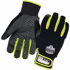 Ergodyne ProFlex 850 Insulated Freezer Gloves Cold Temperature Protection - Large Size - Neoprene - Black - Touchscreen Capable - Insulated, Comfortable, Reinforced Thumb Saddle, Excellent Grip, Durable, Machine Washable, Lightweight, High Dexterity, Nose
