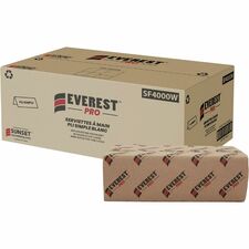 SNOW SOFT Paper Towel 1 Ply - Single Fold - White - 250/Pack - 1120 / Pallet