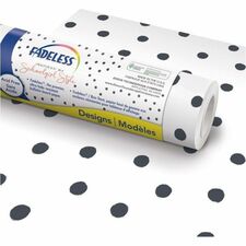 Pacon Bulletin Board Paper Rolls Art, Classroom, School, Home, Office, Decoration, Door, File Cabinet - 48" Width x 50 ft Length - BFF Painted Dot - Paper - 1 Roll