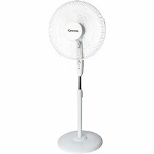 Kenmore 12" Pedestal Fan 3 Speed - White