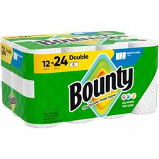 Bounty Select-A-Size Paper Towels 2 Ply - Diamond Texture - Green - PaperRoll - 82/Roll - 12 / Carton