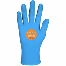 KleenGuard G10 2Pro Nitrate Gloves 6 mil Thickness x 9.50" Glove Length - Medium Size - For Right/Left Hand - Nitrile - Blue - Touchscreen Capable - Latex-free, Textured Fingertip, Recyclable, Comfortable - For Healthcare, Food, Food Handling, Food Prepar