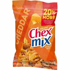 Chex Cheddar Snack Mix Cheddar - 4.50 oz - 8 / Carton