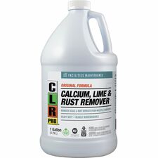 CLR Pro Calcium, Lime & Rust Remover For Multipurpose - Spray - 128 fl oz (4 quart) - Phosphate-free - White - 4 / Carton
