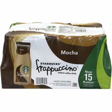 Green Rabbit Starbucks Frappuccino Bottles Mocha - 15 / Carton