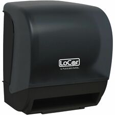 LoCor Electric Touchless Dispenser Touchless Dispenser - 10.2" Height x 13.6" Width x 16.4" Depth - Black - Hygienic, Hands-free, Durable - 1 Each