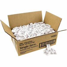 Green Rabbit Single-Serve Iodized Salt Packets 1 / Carton