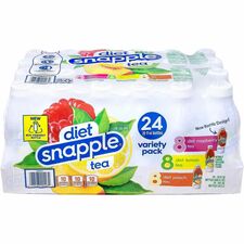 Green Rabbit Diet Snapple Tea Variety Pack 24 / Carton