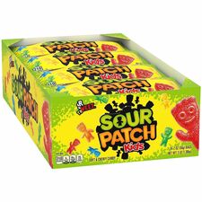 Green Rabbit Sour Patch Kids Sour Candies Fruit - 2 oz - 24 / Carton