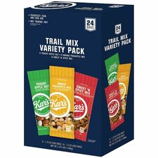 Green Rabbit Trail Mix Variety Pack Sweet and Spicy, Mango Pineapple, Yogurt Apple - 24 / Carton