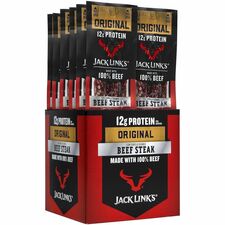 Green Rabbit Original Beef Steak Individually Wrapped - Beef, Original - 1 oz - 12 / Carton