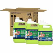 Mr. Clean Pro. All-Purpose Floor Cleaner For Multi Surface, Multipurpose - Concentrate - 128 fl oz (4 quart) - Fresh Lemon Scent - Recommended For: Grease Remover, Dirt Remover, Soil Remover, Grime Remover - Rinse-free, Benzene-free, BPA-free, Alkylphenol