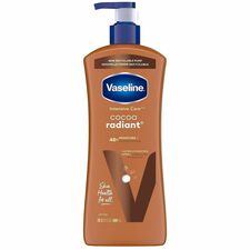 Vaseline Cocoa Radiant Hydrating Lotion Lotion - 20.30 fl oz - For Dry Skin - Applicable on Body - Body, Skin - Moisturising, Non-greasy, Absorbs Quickly - 4 / Carton