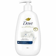 Dove Advanced Care Deep Moisture Hand Wash Kill Germs, Bacteria Remover, Dirt Remover - Hand - Moisturizing - Antibacterial - White - 4 / Carton