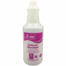 RMC Enviro Care Glass Cleaner Bottle For Glass, Surface - Spray - 32 oz (2 lb) - Bio-based - Purple Spray Bottle - 1 Each
