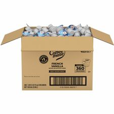 Coffee mate Liquid Creamer Singles French Vanilla Flavor - 1 Serving - 360 / Carton