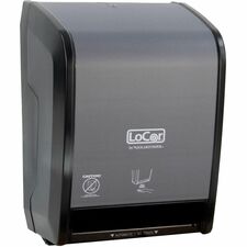LoCor Next Gen. Elec. HWRT DIspenser 9.7" Height x 12.1" Width x 16.6" Depth - Matte Gray - 1 Each