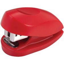 Swingline Tot Mini Stapler with Staples Staples Upto 12 Sheet - Mini - Rio Red - 1 Each