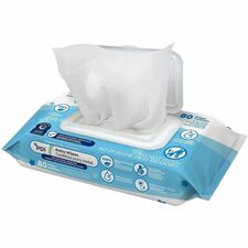 PDI pH-Balanced Baby Wipes for Sensitive Skin 8" Width x 6.70" Length - Blue - 80 / Each