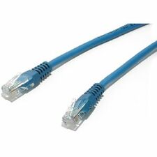 StarTech.com Cat. 5E UTP Patch Cable 12 ft Category 5e Network Cable - First End: 1 x RJ-45 - Male - Second End: 1 x RJ-45 - Male - Patch Cable - Blue - 1 Each
