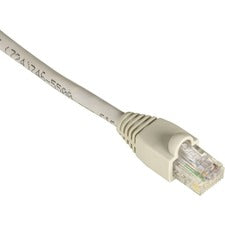 Black Box GigaBase Cat.5e UTP Patch Network Cable 20 ft Category 5e Network Cable for Patch Panel, Wallplate, Network Device - First End: 1 x RJ-45 Network - Male - Second End: 1 x RJ-45 Network - Male - Patch Cable - Gold Plated Contact - CM - 24 AWG - B