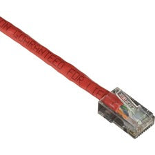 Black Box GigaTrue Cat.6 UTP Patch Network Cable 5 ft Category 6 Network Cable for Patch Panel, Wallplate, Network Device - First End: 1 x RJ-45 Network - Male - Second End: 1 x RJ-45 Network - Male - 1 Gbit/s - Patch Cable - CM - 24 AWG - Red - 1 Each