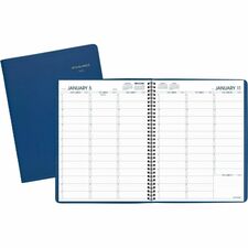 At-A-Glance Fashion Appointment Book Planner Large - Julian Dates - Weekly - 1 Year - January 2026 to December 2026 - 8:00 AM to 9:45 PM - Quarter-hourly, 8:00 AM to 5:45 PM - Quarter-hourly - 1 Week Double Page Layout - 8 1/4" x 11" Sheet Size - White Sh