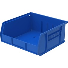 Akro-Mils Akrobins Storage Bin 5" Height x 11" Width x 10.90" Depth - Unbreakable, Water Proof, Stackable, Corrosion Proof - Blue - Polymer - 1 Each