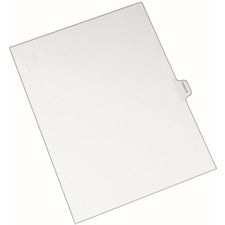 Avery® Index Divider 25 x Divider(s) - Side Tab(s) - Exhibit 26 - 1 Tab(s)/Set - 8.5" Divider Width x 11" Divider Length - Letter - 8.50" Width x 11" Length - White Paper Divider - 20% Recycled - 25 / Pack