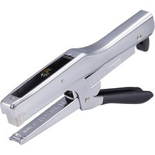 Bostitch Plier Stapler Staples Upto 20 Sheet - Holds Upto 210 Staple - Full Strip - Staple Size: 0.25" - 2.50" Throat Depth - Chrome - Metal - 1 Each