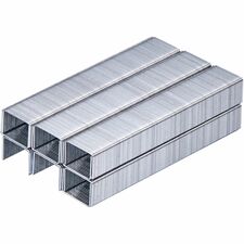 Bostitch 3/8" Heavy Duty Premium Staples Heavy Duty - 3/8" Leg - 1/2" Crown - Holds 55 Sheet(s) - Chisel Point - Silver - High Carbon Steel - 3" Height x 0.5" Width x 0.4" Length - 1000 / Box