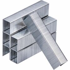 Bostitch 5/8" Heavy Duty Premium Staples Heavy Duty - 5/8" Leg - 1/2" Crown - Holds 130 Sheet(s) - Chisel Point - Silver - High Carbon Steel - 0.8" Height x 2.7" Width x 3" Length - 1000 / Box