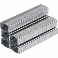 Bostitch PowerCrown Premium Staples 1/4" Leg - 1/2" Crown - Chisel Point - Silver - High Carbon Steel - 2.5" Height x 0.5" Width x 0.3" Length - 210 Per Strip - 1000/Pack - 10 / Box