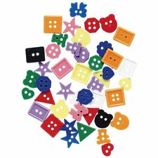 Creativity Street Plastic Buttons Multicolor - 1 Pack