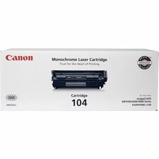 Canon Original Laser Toner Cartridge - Black - 1 Each 2000 Pages