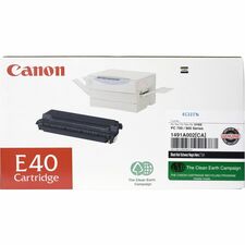 Canon E40 Original Laser Toner Cartridge - Black - 1 Each 4000 Pages