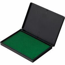 Charles Leonard Nontoxic Foam Ink Pads 2.8" Width x 4.3" Length - Foam Pad - Green Ink - Green - 1 Each