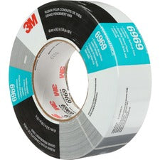 3M Heavy-duty Duct Tape 60 yd Length x 1.88" Width x 10.7 mil Thickness - 3" Core - Silver - Cloth, Rubber - 10.60 mil - Polyethylene Coated Cloth Backing - 1 Roll