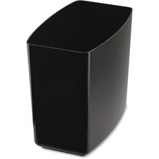Officemate 2200 Series Wastebasket 5 gal Capacity - 12.5" Height x 13.8" Width x 8.4" Depth - Black - 1 Each