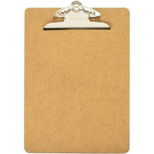 Officemate 83100 Letter Size Wood Clipboard, 9" x 12 .5" ,Recycled Hardboard 1" Clip Capacity - 9" x 12 1/2" Sheet Size - Clamp - Hardboard - Wood - 1 Each
