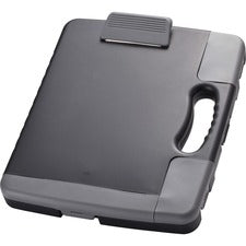 Officemate Portable Clipboard Storage Case Storage for Stationary - Charcoal - 1 Each