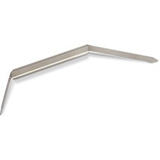 Officemate Prong Fastener Bases Standard - 2.8" Length - 2" Size Capacity - Silver - Steel - 100 / Box