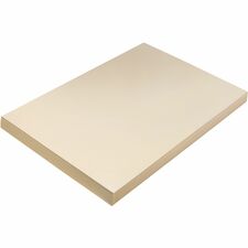 Pacon Tagboard Craft, Art - 12" Width x 18" Length - Manila - 100 / Pack
