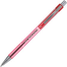 Pilot Better Retractable Ballpoint Pens 0.7 mm Pen Point - Refillable - Retractable - Red Ink - Translucent Barrel - 1 Dozen