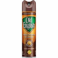 Old English Furniture Polish For Wood - 12.50 oz (0.78 lb) - Lemon Scent - Recommended For: Dust Remover, Fingerprint Remover, Water Mark Remover, Stain Remover - Dry Resistant, Crack Resistant, Wear Resistant, Tear Resistant, CFC-free - Brown - 1 Each