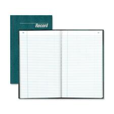 Rediform Granite Series Record Books 300 Sheet(s) - Gummed - 7.25" x 12.25" Sheet Size - Blue - White Sheet(s) - Blue Print Color - Blue Cover - Recycled - 1 Each