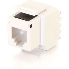 C2G Cat. 3 RJ-12 Keystone Jack 1 - 110 Network - White