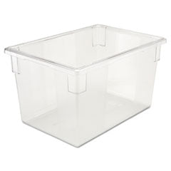 Food/Tote Boxes, 21.5 gal, 26 x 18 x 15, Clear, Plastic